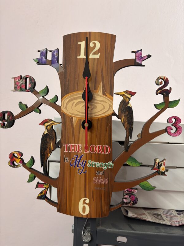 Bible verse Clock